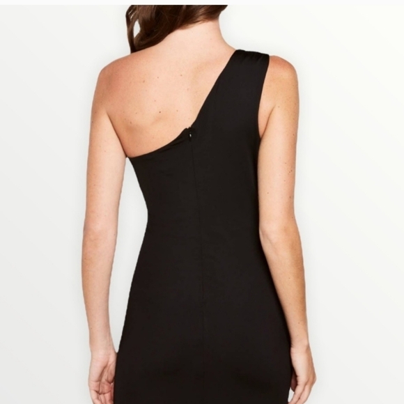 Bardot Avril One-Shoulder Maxi Black Dress Sz 6 - Picture 10 of 10